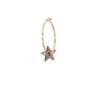 Mono orecchino Maman et Sophie Donna polvere in Oro rosa ORPOW93K - ORPOW93K